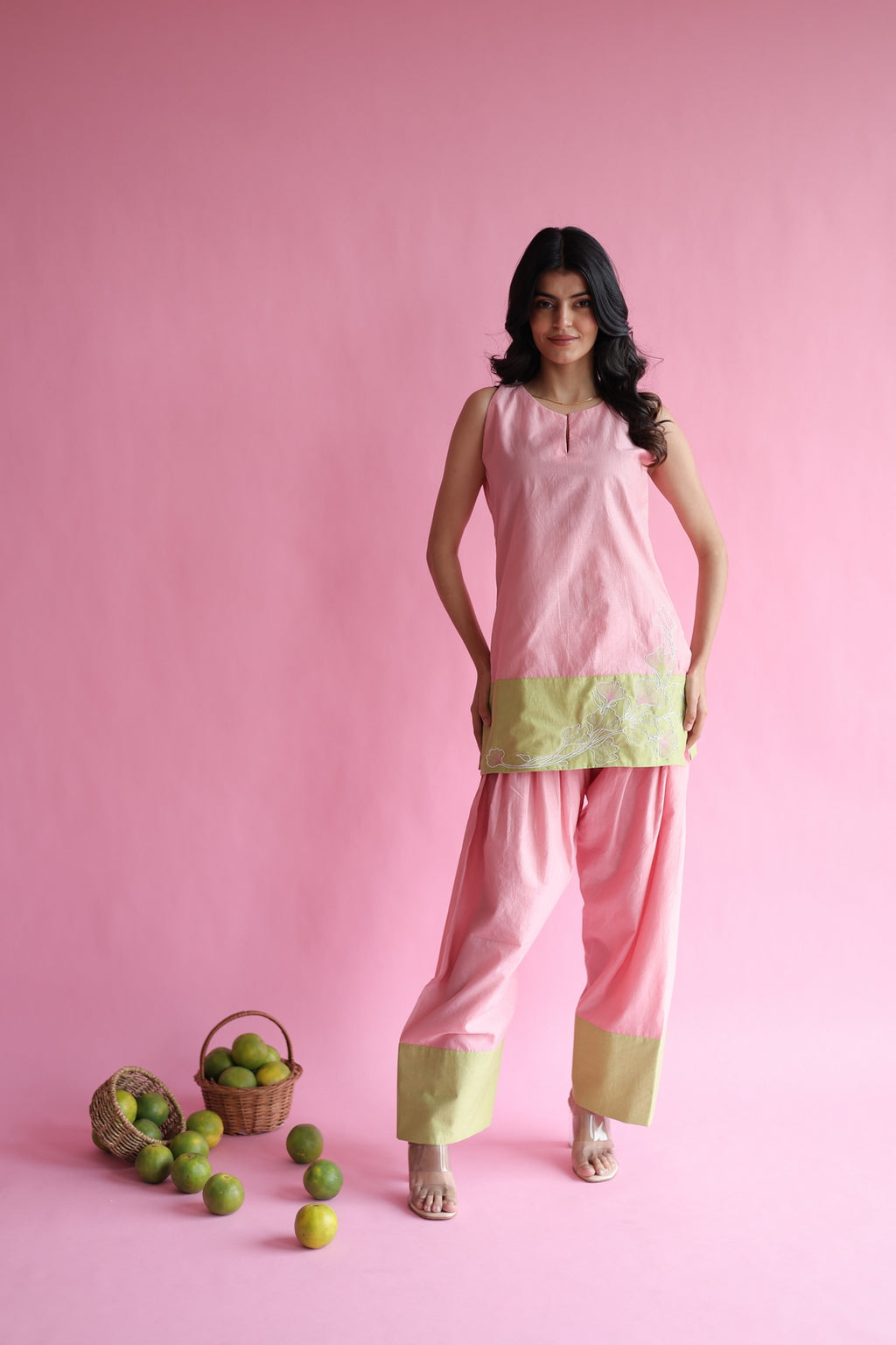 Pink Salt Farshi Co-ordSet