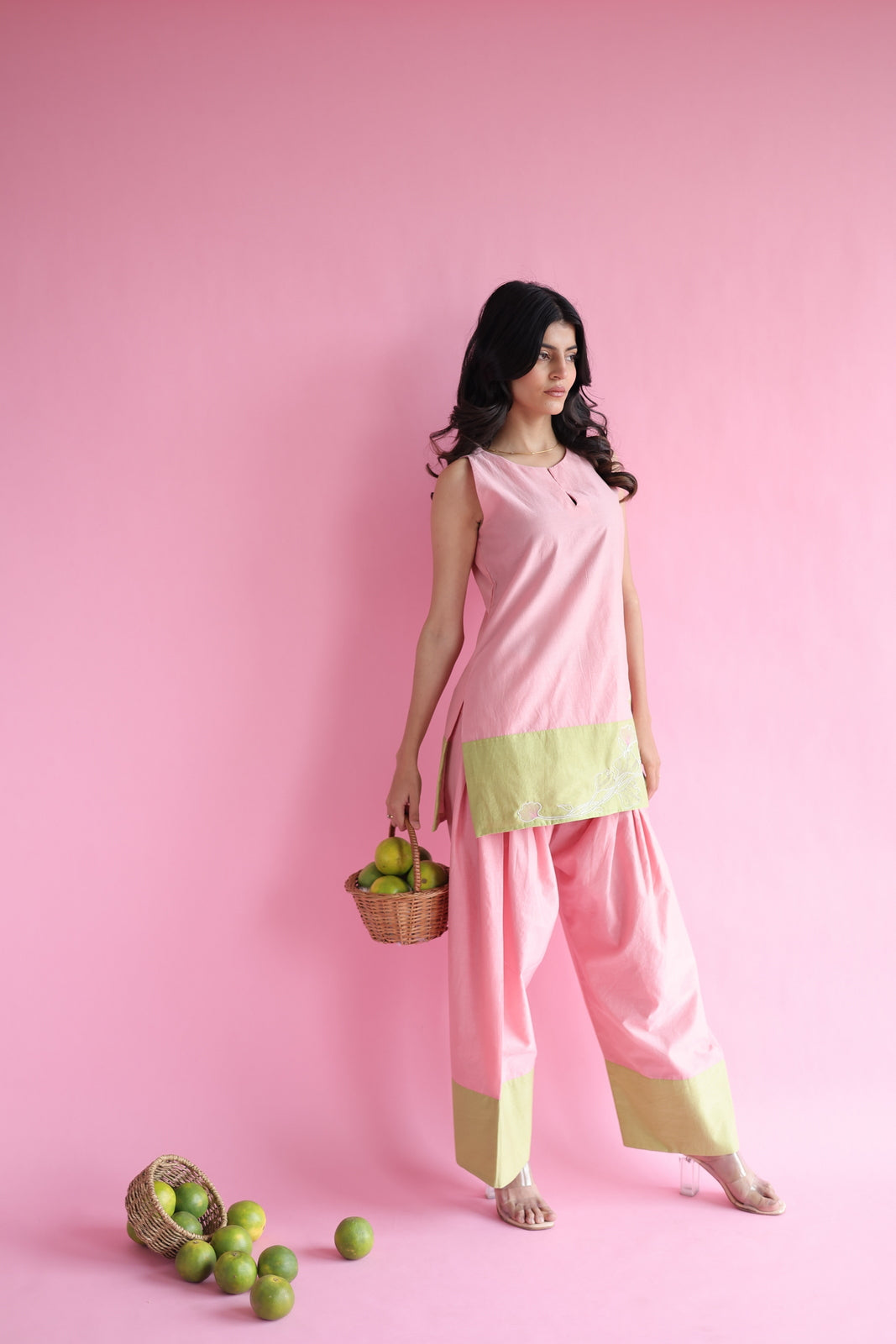 Pink Salt Farshi Co-ordSet