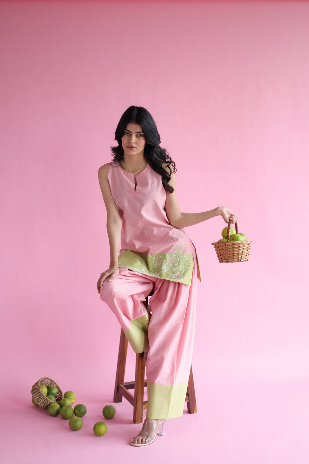 Pink Salt Farshi Co-ordSet