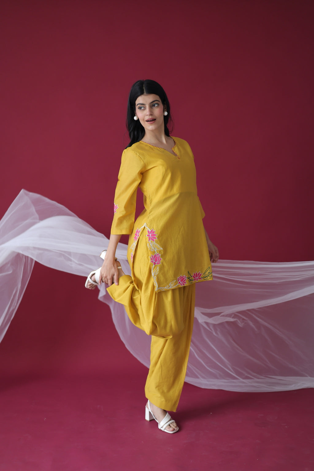 Marigold Farshi Co-ord Set