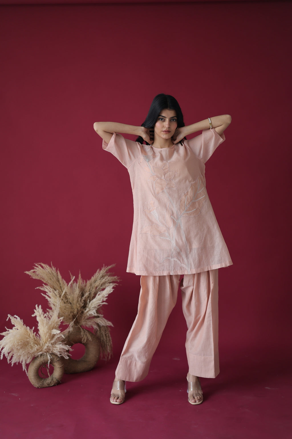 Sand Petal Farshi Coord Set