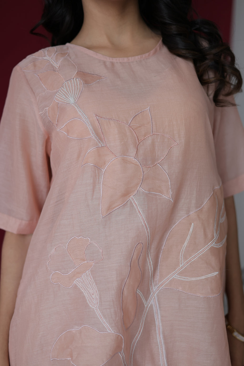 Sand Petal Farshi Coord Set