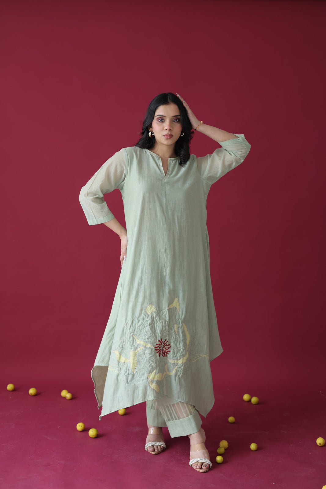 Sage Petal Suit Coord