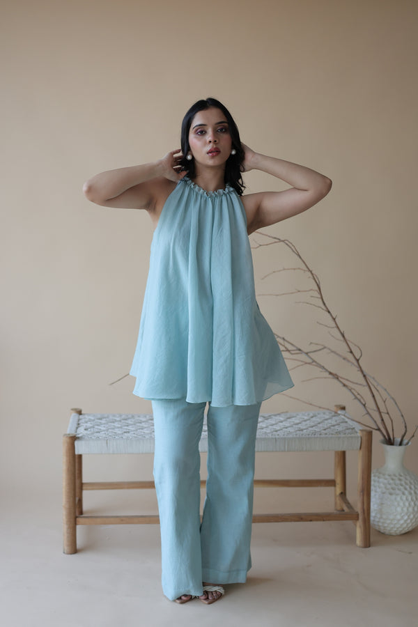Aqua Pop Co-ord alternate angle