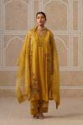 Zareen Sunflower Yellow Kurta Co-ord Set